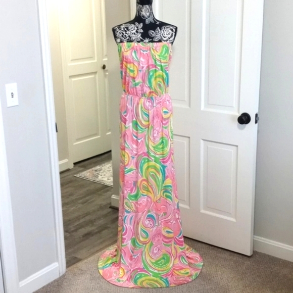 Lilly Pulitzer Dresses & Skirts - 🦩VERY HTF Lilly Pulitzer🦩 - Marlisa Maxi Dress